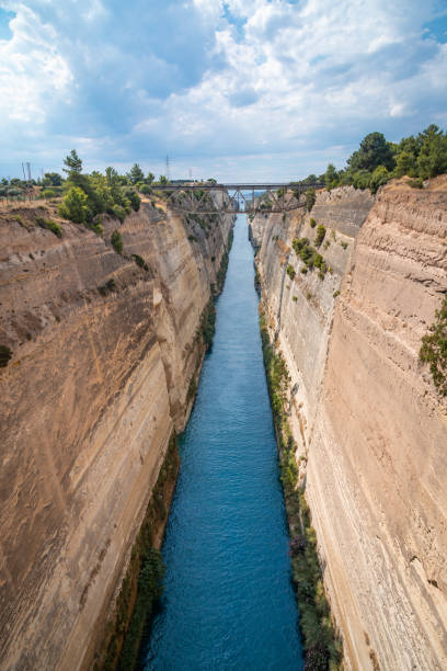 istock The view of Corinth Canal in Greece 1180075272