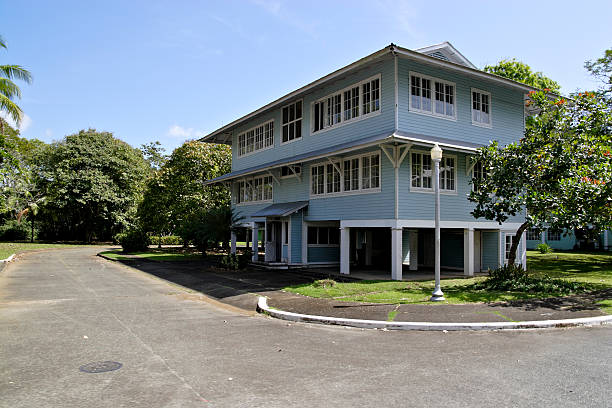 istock Wooden residences in Panama 118007657