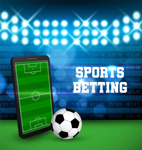 istock Online sports betting - soccer 1180081903