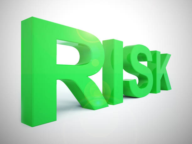istock Risk management icon concept means mitigating against danger and threats - 3d illustration 1180089887
