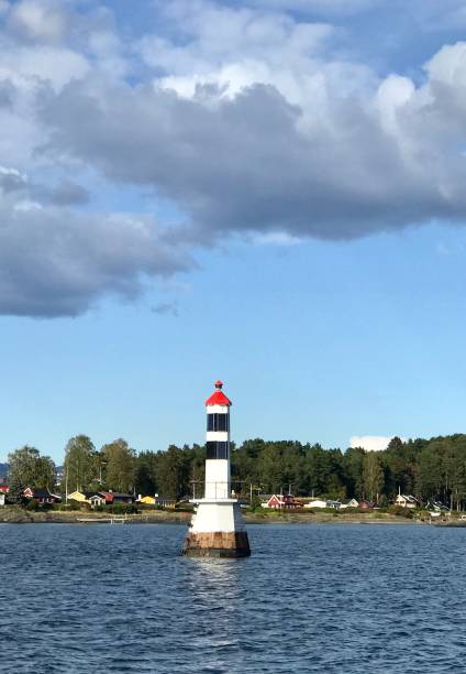 istock Beautiful sea view with lighthouse 1180091765