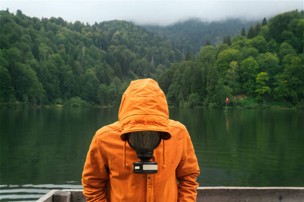 istock Gas Mask Clean Air nature 1180105571