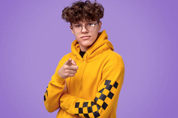 istock Confident teenager pointing at camera 1180106537