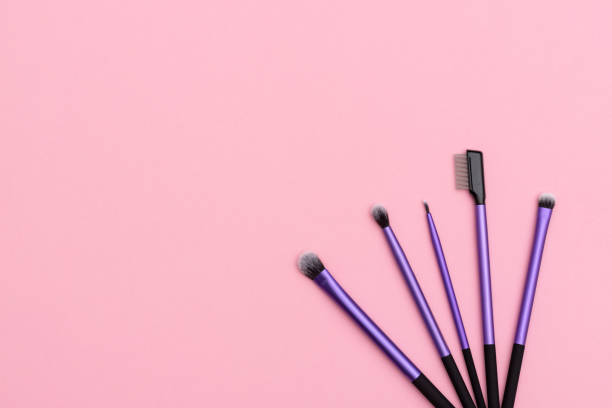 istock Set of various makeup applicators 1180106669