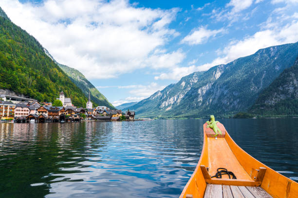 istock Hallstatt Village and Hallstatter See lake in Austria 1180109314
