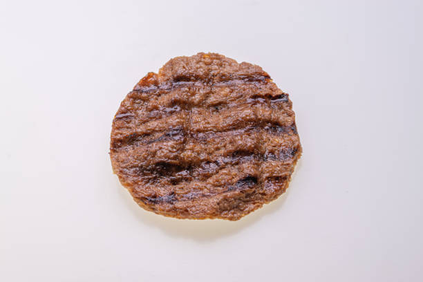 istock Vegan patty isolated on white background 1180110665