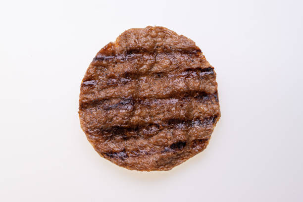 istock Vegan patty isolated on white background 1180110679