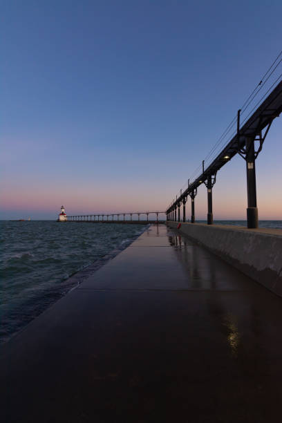 istock Dusk on Lake Michigan 1180111437