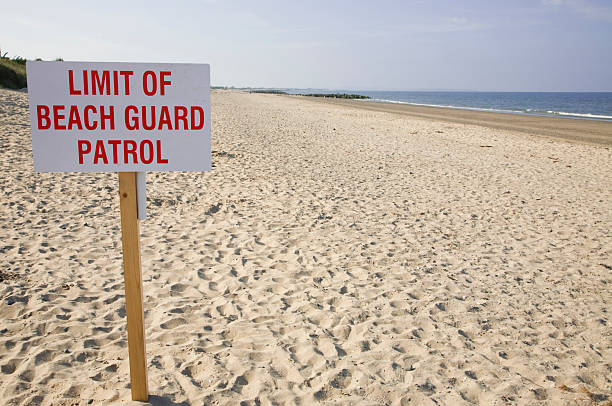 istock Beach Patrol - Lifeguard Sign 2 118011551