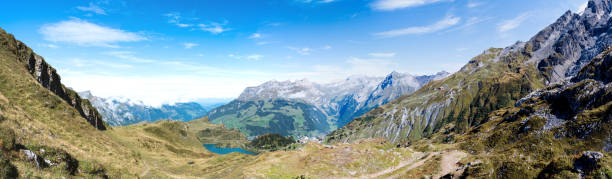 istock Trubsee on Jochpass trek 1180128682