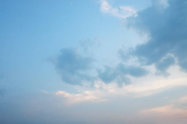istock Beautiful white cloud with blue sky background 1180131693