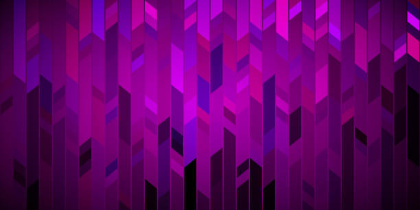 lebendiger lila hintergrund - purple backgrounds illuminated defocused stock-grafiken, -clipart, -cartoons und -symbole