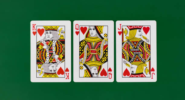 istock Playing Cards full deck green with plain background mockup casino poker 1180145845