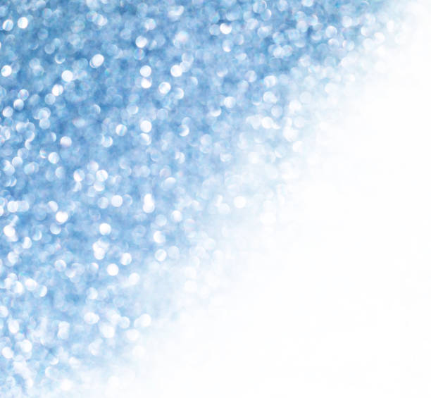 istock Winter icy bright background with a bokeh. Christmas Design. 1180146950