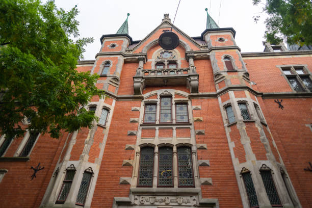 Oldenburg, Lower Saxony,  Germany - October 9, 2019: The old town hall of Oldenburg