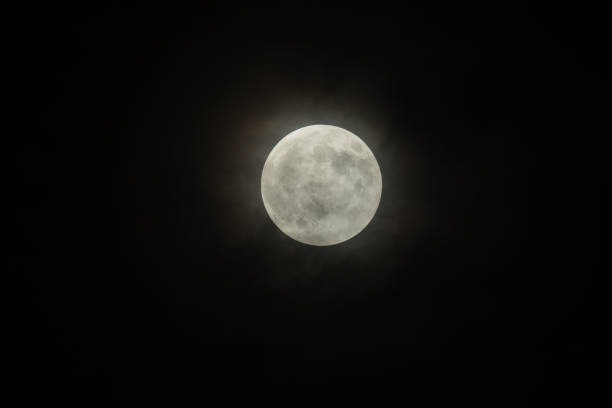 istock Picture of Full Moon and night sky 1180155376