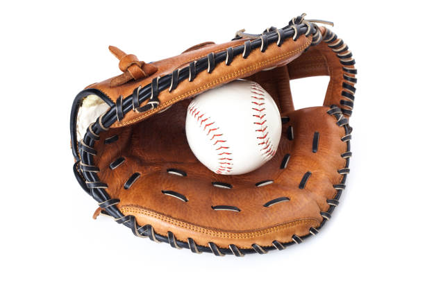 istock Baseball Glove and Ball 1180156924
