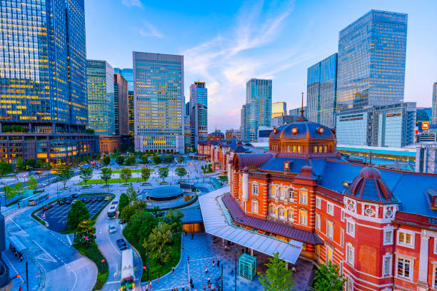 istock Tokyo Station in Tokyo Japan 1180164084