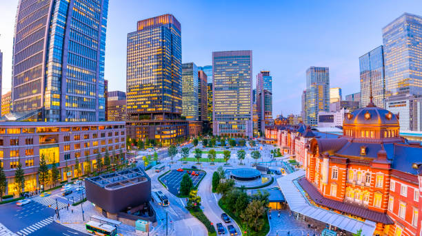 istock Tokyo Station in Tokyo Japan 1180164090