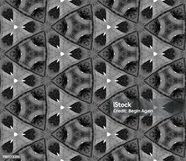 Spring Patterns With Black Black And White Spring Allover Seamless Pattern H Stock Illustration ...