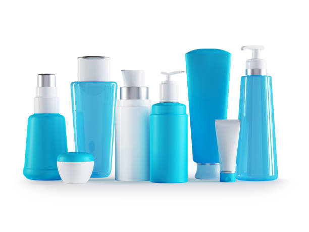 istock Mock-up of cosmetic package on white bakground 1180175064