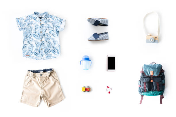 istock Baby boy summer outfit 1180193202