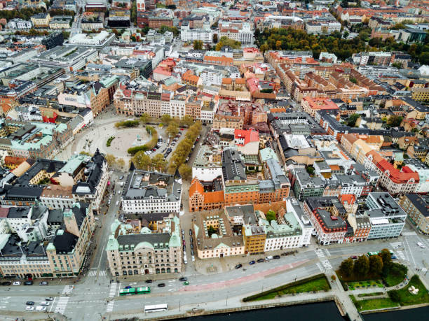 istock Architecture and urban street in the downtown 1180198556