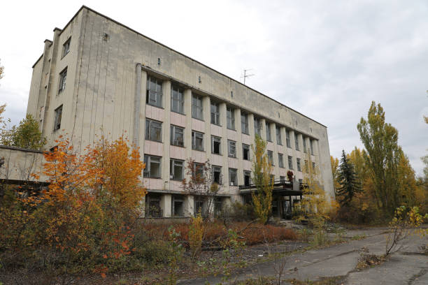 istock Chernobyl Exclusion Zone. Pripyat City. 1180199778