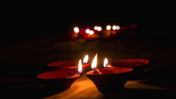 istock Diwali Diya(oil lamp) also known as diva 1180200389