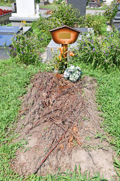 istock Head stone in the public cemetery 1180203914