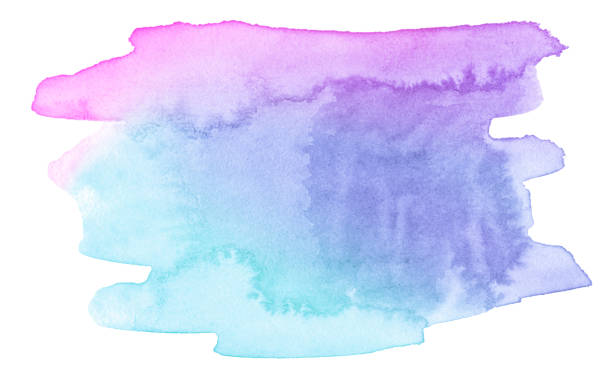 istock Multicolor watercolor in pastel tones. Isolated place with divorces and borders. Frame with copy space for text. 1180204465