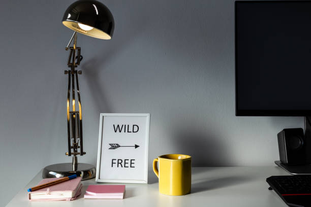 istock Coffee in the modern home office 1180208009