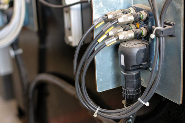 istock pneumatic cable pressure machine control cutting steel factory industry 1180212815