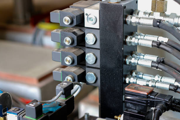 istock pneumatic cable pressure machine cutting steel factory industry 1180212867