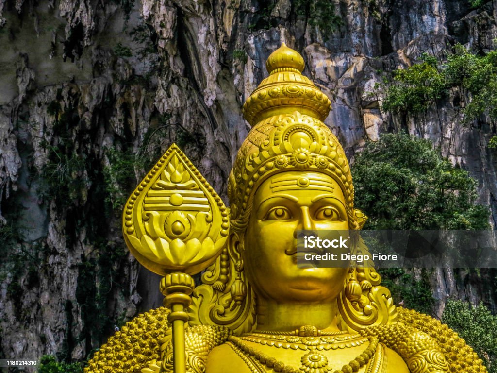 Lord Murugan Statue Batu Caves Malaysia Stock Photo - Download ...