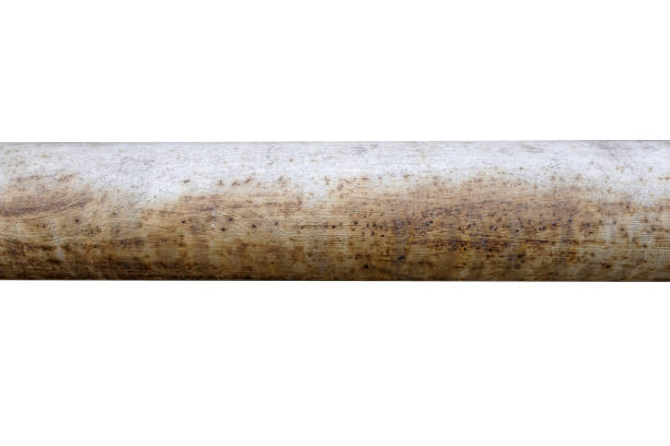 istock old metal pipe isolated on white background 1180216881