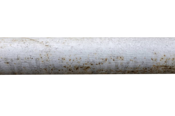 istock old metal pipe isolated on white background 1180216895