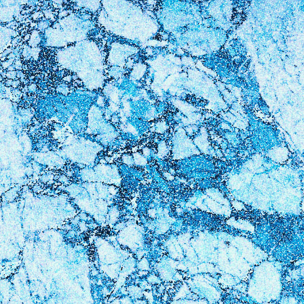 niebieski marmur granit abstrakcyjny pointillizm półtonowy efekt efekt koło filtr fotografia - purple tile mosaic tiled floor zdjęcia i obrazy z banku zdjęć
