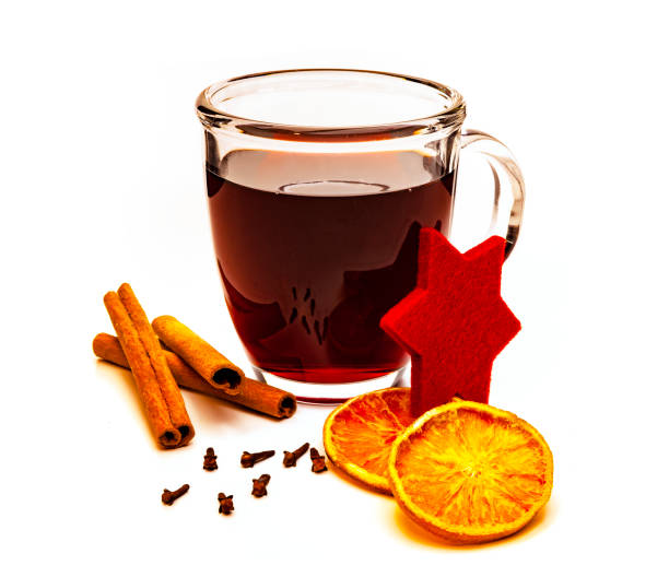 istock Mulled wine with cinnamon and spice cloves 1180227759