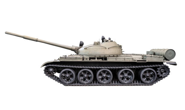 istock military tank t 54 on white 1180235725