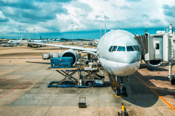 istock preparing the plane for departure 1180236028