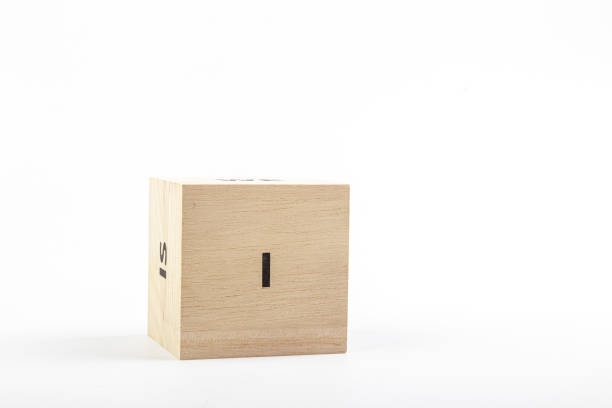 istock Wooden cubes with the inscription i on a white background 1180236255