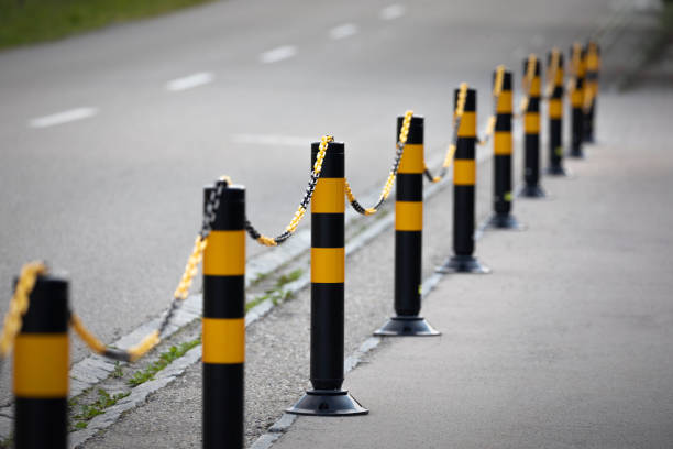 Collision-prevention color cones