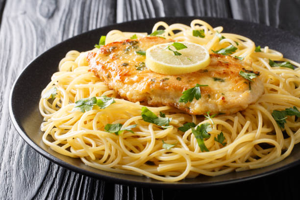 40+ Chicken Francaise Stock Photos, Pictures & Royalty-Free Images - iStock