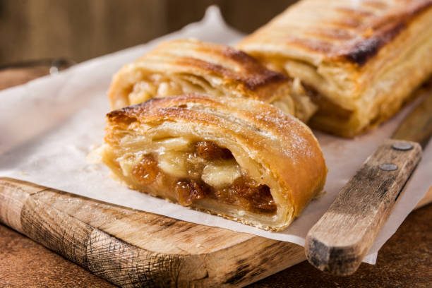 istock Traditional homemade apple strudel 1180245819