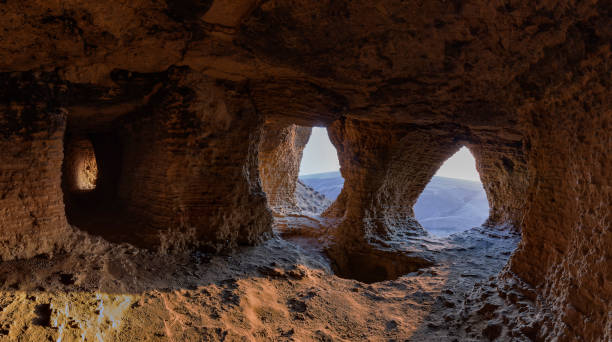 istock The home of ancient people in the rocks 1180249460