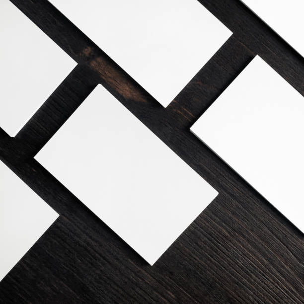 istock Business cards on wood 1180250156
