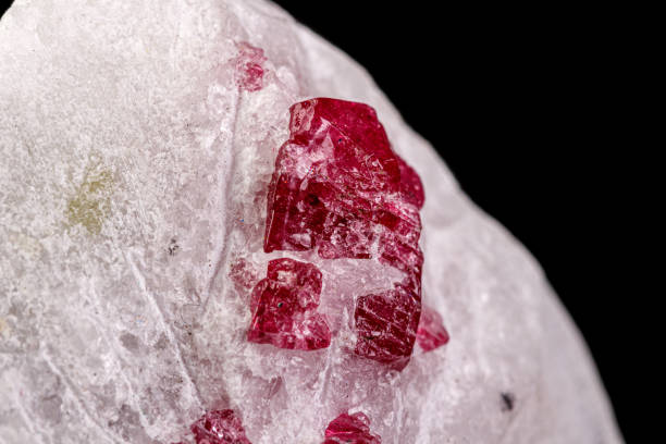 istock macro mineral stone spinel black background 1180252200