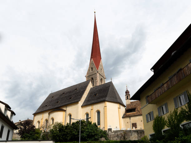 istock The church of Schlanders (South Tyrol, Italy) 1180257085