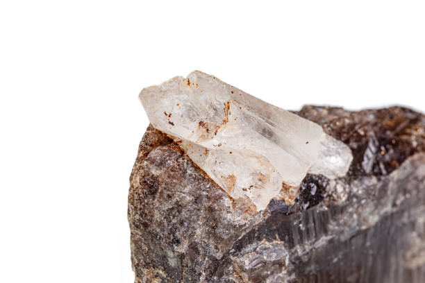 istock macro mineral stone quartz chloride on a white background 1180257477